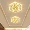 Cristal LED Spotlight Simples moderno sala de estar corredor corredor luzes embutidos superfície montada teto alpendre varanda entrada downlight