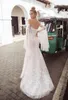 2020 vestido de novia de sirena de moda novedosa sin tirantes 2019 Apliques de encaje mangas desmontables vestidos de novia bohemios vestidos de boda