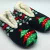 Kvinnor Julklassisk Applique Slip Socks Lady Slip Socks House Slipper Socks Mysiga tofflor för kvinnor RRA2026