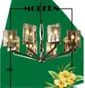 Lâmpada de lustre pós-moderna lâmpada simples luzes de cristal de cristal clássico restaurante criativo arte lâmpadas Lâmpadas Facture quarto sala de estar