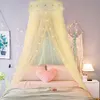 Romantic Mosquito Net For Double Bed Singledoor Dome Hanging Curtain Princess Netting Canopy Room Decoration Y200417