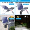 Réverbère Solaire Led Projecteurs Lumières De Jardin Extérieur Paysage Pelouse Lampe Solaire Mur Lampes Lampes Solaires