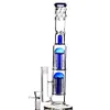Tall Bong hookahs Smoking glasses water pipes heady dab rigs bubbler dabber thick glass water bongs bowl 14.9 inchs