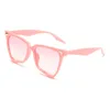2020 새로운 여성 패션 빈티지 평방 무지개 프레임 태양이 사탕 색상 남여 그늘 UV400 안경 선글라스