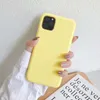 2021 Fashion Soft Silicone TPU Phone Cases Shockproof Dirty Resistant For iPhone 11 12 Pro Xs Max Xr X Back Cover Shell Wholesale