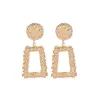 Orecchini pendenti a goccia per donne ragazze gioielli bohémien color caramella orecchino geometrico creativo accessori moda Kimter-M015F