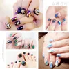 NA060 10PCS / SET Nail Art Sticker Nail Foil Laser Design Nail Sticker 15 Styles Sky Star Decal Manicure Decoration DIY