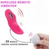 SEII vibrateur télécommandé sans fil stimulateur clitoridien portable culotte portable invisible vibrateur jouets sexuels pour adultes pour femme Y12566801 meilleure qualité