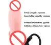 Superior 75039039 Uppblåsbar dildo stor dildo realistisk sugskopp penis sexleksaker för kvinna sexbutik rem på sexprodukt7986192