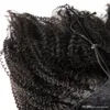 vmae 브라질 천연 검은 4b 아프로 키키 곱슬 머리 꼬리 120g 말기 처리되지 않은 처녀 모발 드로우 스트링 포니 테일