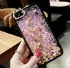 Luksusowe dynamiczne obudowy płynów Glitter Star Quicksand Case Diamond Rhinestone Bling Cover dla 14 13 12 11 iPhone X 8 7 Plus 6 6s Plus z wiszącą liną