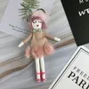 Real Nerzfell Schlüsselbeutel Pompom Bag Charme Schlüsselring Luxusauto Schmuck Anhänger Schlüsselkette Ringe Frauen Mädchen Schlüsselbund