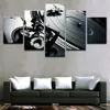 Modern Home Wall Art Decor Unframed Pictures HD Imprime 5 Peças de Música DJ Painel de Pintura de Instrumentos de Pintura Na Lona cartaz