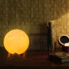 Lámpara decorativa de escritorio regulable con luz terrestre de impresión 3D