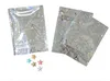 再封鎖可能な臭い防止袋ホイルの袋の袋フラットマイラーバッググリッタースター付きの食品収納ホログラフィック色