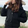 Модная зима вниз бомбардировщика Parka Women Classic Warm Parkas Cooled Jackets для женщин-молнии S32 Высокие высокие качественные пальто