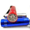 Мощный Мини Фонарик 9 LED Водонепроницаемый Вспышка Света Небольшой Карманный Фонарь Лампы Фонарик Тактический для Наружной Кемпинга DBC VT0470