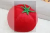 Bonitos Tomates Bonecos De Vegetais Macios Brinquedos De Pelúcia Presentes de Aniversário Tomate Almofada Travesseiro decoração 35 cm 14 polegadas DY50650