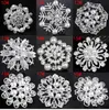 Mixed 25 Styles Luxury Fashion Silver Crystal Women Brooch with Pearl Cheap Wholesale Stunning Diamante Lady Costume Pin