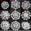 Mixed 25 Estilos de Luxo Moda Silver Cristal Mulheres broche com pérolas barato Atacado Deslumbrante Diamante Lady Costume Pin