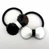 56X3 CM Mode eenvoudige zwart-wit acryl elastiekjes C hoofd touw haar ring haarspeld voor Dames collectie hoofdtooi sieraden 9544194