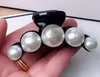 7x2.5cm Mode Pearl Klauen Clips Ein Wort Clip Mädchen Haarnadel Für Damen Favorite Barrettes Artikel Schmuck Kopfschmuck VIP Geschenk