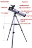 Freeshipping 76 - 700 milímetros grande abertura refletor newtoniano telescópio astronômico para o espaço Celestial Observação (versão atualizada)