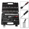 أدوات جديدة احترافية 46PCS SPENNER SOCKET SET 1 4 بوصة مفك البراغي RACHET