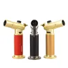 Metal Jet Butane Torch Flame Lighter Refillable Gas Kitchen Windproof Cigarette Lighters