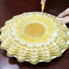 Girasole Stampo per torta Teglia da forno Stampo per torta in lega di alluminio Bakeware Padella antiaderente per cottura al forno per vacanze e vacanze