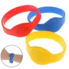 Stock! 100Pcs RFID Wristband Classic 125khz EM4100/TK4100 watch EM Silicone Wristband Bracelet Access Control Cards In Access Control Card