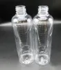 PET 230ml liquid bottle with off cap graduation bottle silk printing for hair gel 5392342