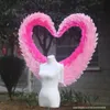 Pink Angel bonito asas belas asas de fada dos adultos para o casamento da festa de decoração agradável adereços para o transporte livre Dia das Crianças