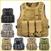 Airsoft Tactical Vest Molle Combat Assault Protective Clothing Plate Carrier Tactical Vest 7 Färger CS Outdoor Clothing Hunting Vest