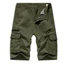 2019 Verão carga Shorts Men Camouflage Cotton Casual curto Sweatpants cinco calças