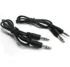 100 st/parti 50 cm 3,5 mm till 3,5 mm stereo jack plug audio aux cable hane till hane för bil mp3 av cord