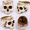 Schedel Standbeeld Geld Banken Opbergdoos Bloempot SkullCandy Hars Craftwork Home Decor