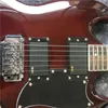 Vendre SG Wine Red Guitar électrique avec Floyd Rose Tremolo SG Guitar et Maple Top SG Guitar 9279012