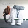 Duży nadmuchiwany astronauta słonia Parada Performance Mascot Animal Modecz Balon Air -Blown Słoni z przestrzeniami na pokaz kosmiczny