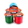 500m 4 Strand Pleciony PE Linia połowowa Linie odlewnicze szpulki Linie ciągu 5Colors 10LB ~ 100LB Zostaw wiadomość dla koloru