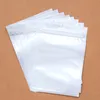 Pacotes de caixas de celular Pacotes z￭per transparente p￩rola white poly opp de embalagem sacolas de varejo saco de embalagem de pl￡stico PVC para cabo USB