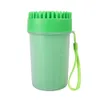 Dog paw cleaner portable pet foot washer pet cleaning brush cup dog feet cleaner soft silicone brush for muddy feet size medium small