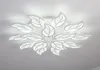 Plafonniers Led modernes pour salon étude chambre décoration plafonniers forme de feuille AC 90-265V MYY