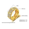 Europa and America Men Women Rings Gold Silver Color Full CZ Rings for Men Women For Party Wedding Gift1858363