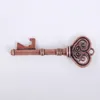 Envío rápido Nueva llegada Antique Kirsite Key Bottle Opener Retro Keyirng Llavero Beer Bottle Openers 8 estilos