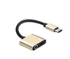 2 in1 Type-C À 3.5mm audio Jack Adaptateur Pour Huawei Aux Audio Casque Chargeur Câble De Charge USB-C Convertisseur métal vente chaude