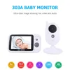 Bebek Monitör Kablosuz Video Çocuklar 35 inç renkli güvenlik kamerası izlemek 2way Talk Nightvision Odası Güvenli İzleme 8879584