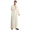 Islamic Clothing Men Muslim Robe Arab Thobe Ramadan Costumes Arabic Pakistan Saudi Arabia Abaya Dubai Full Sleeve Kaftan Jubba12506