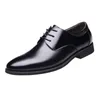 Robe d'affaires hommes chaussures classiques en cuir hommes costumes chaussures mode chaussures à lacets homme Oxfords