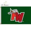 Milb Fort Wayne Tincaps Flag 35ft 90cm150cm Decoração de bandeira de poliéster Flying Home Garden Gift Gifts2794205